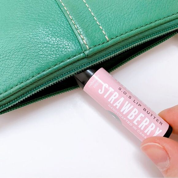 ✨HOST PICK 🍓Two Handcrafted S.O.S Lip Butter Sticks Strawberry - Picture 6 of 10